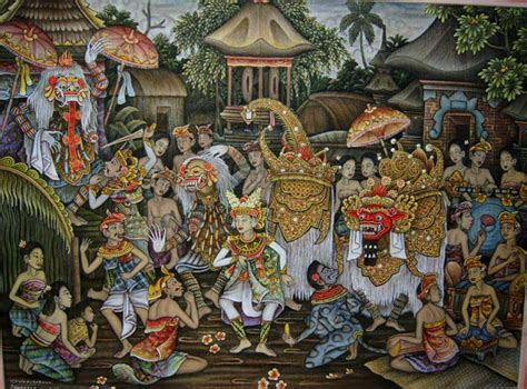  Balinese Paintings: Unveiling Tradition and Transformation Through Color